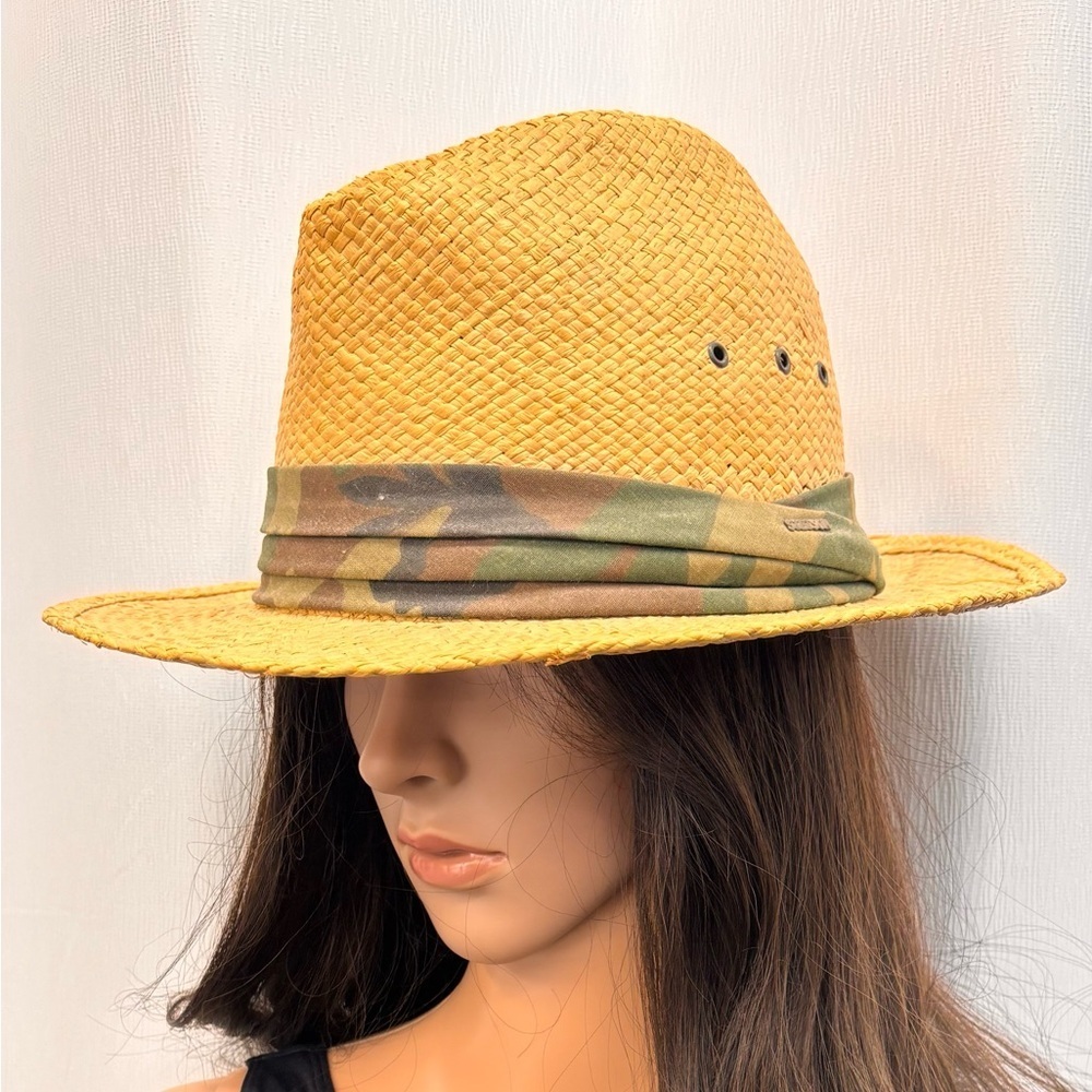 Stetson straw hat